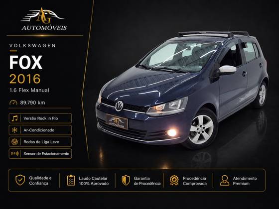 VOLKSWAGEN FOX 1.6 MI ROCK IN RIO 8V FLEX 4P MANUAL VOLKSWAGEN FOX 1.6 MI ROCK IN RIO 8V FLEX 4P MANUAL